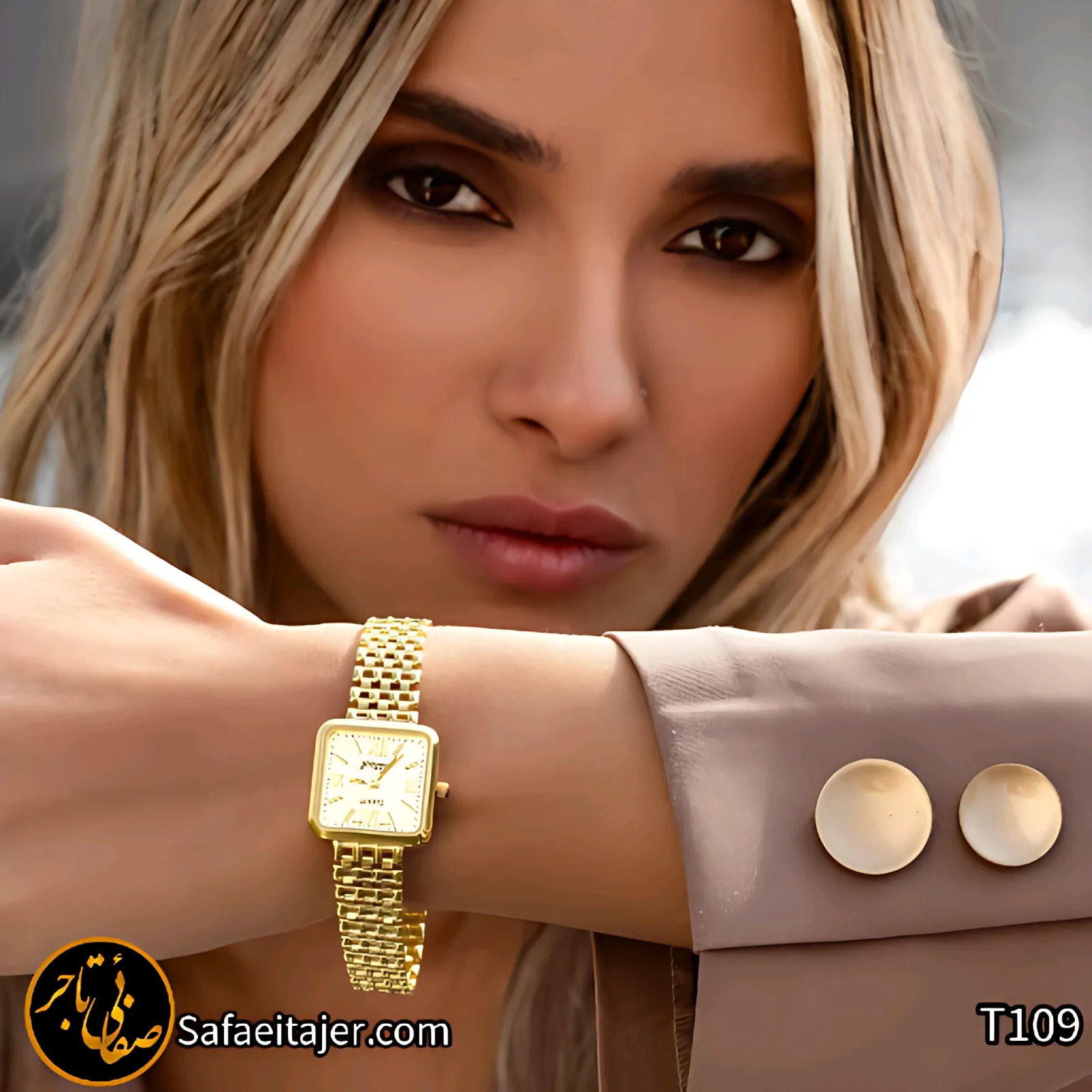 ساعت طلا -کد1-T109V